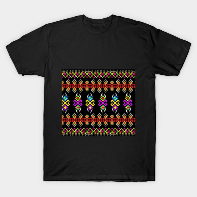beautiful ethnic pattern T-Shirt by noke pattern